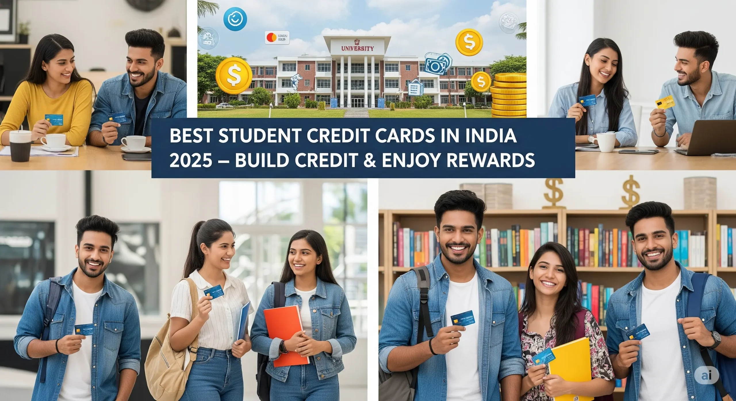 Top Student Credit Cards in India 2025