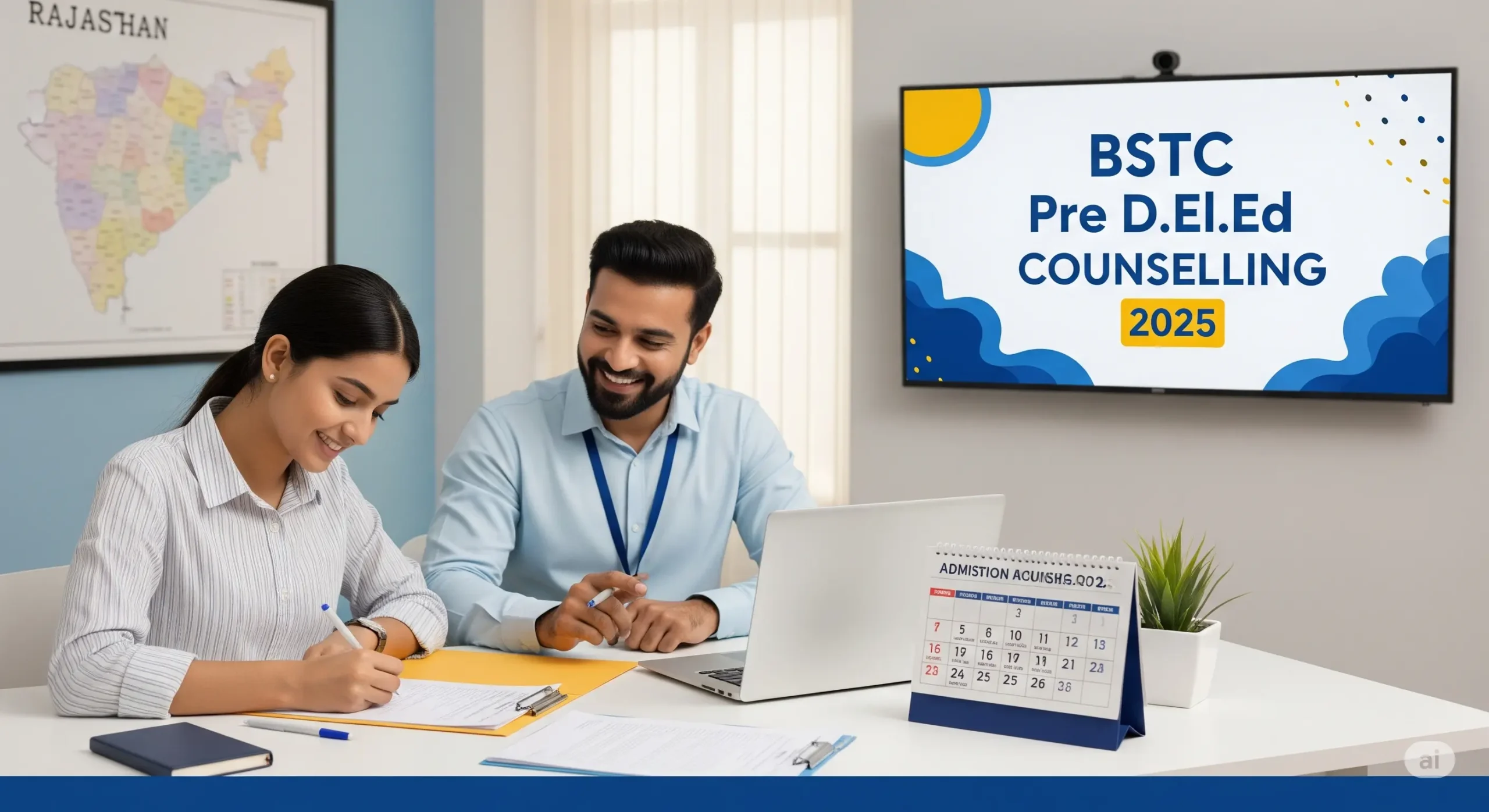 Rajasthan BSTC Pre D.El.Ed Counselling 2025