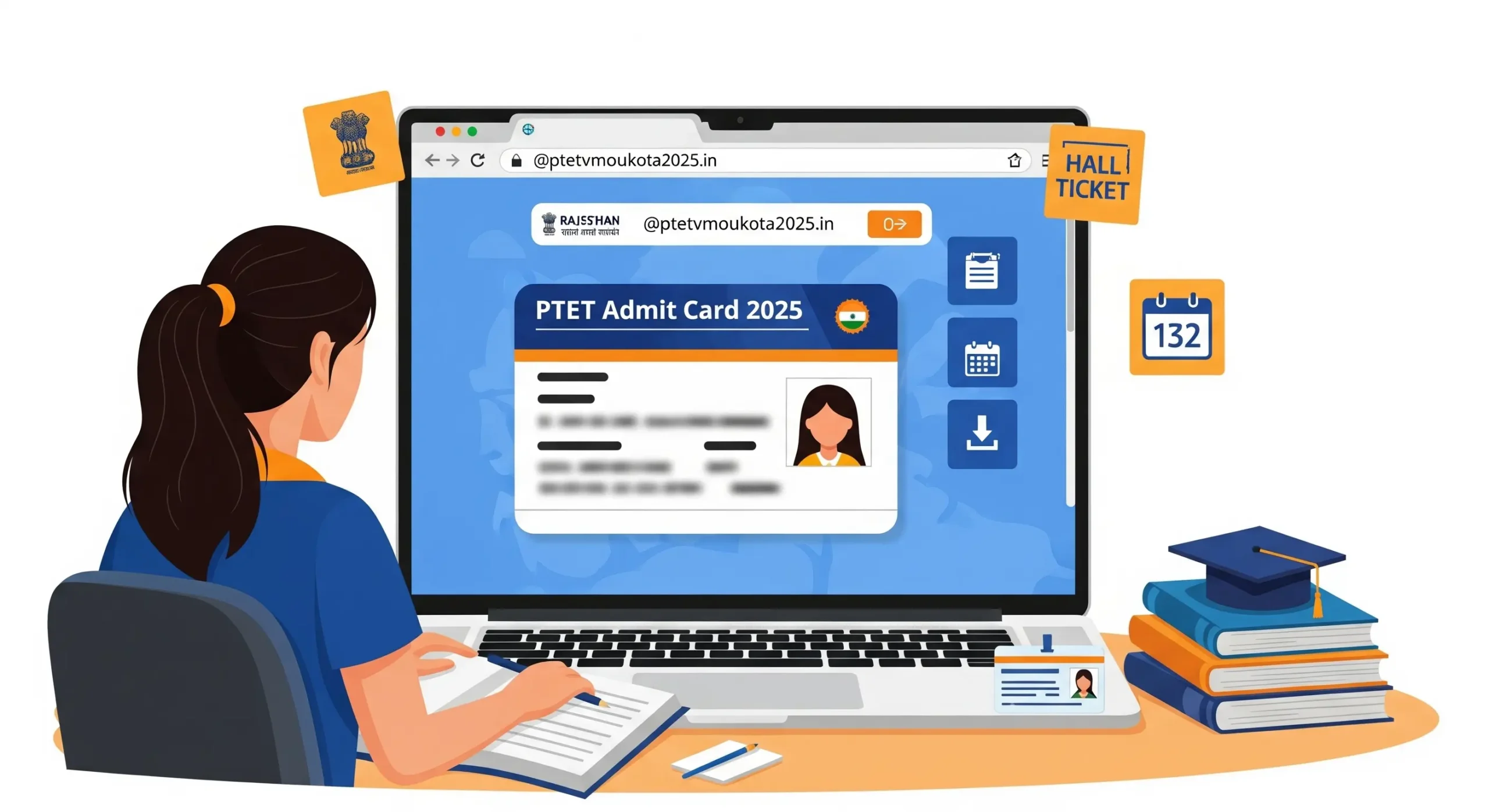 Rajasthan PTET Admit Card 2025