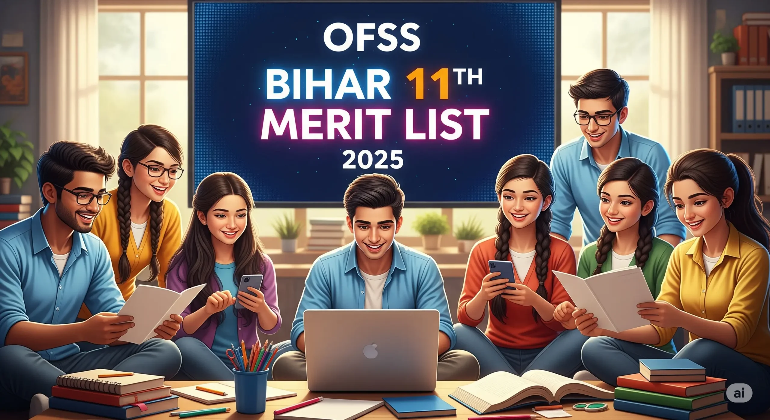 OFSS Bihar 11th Merit List 2025