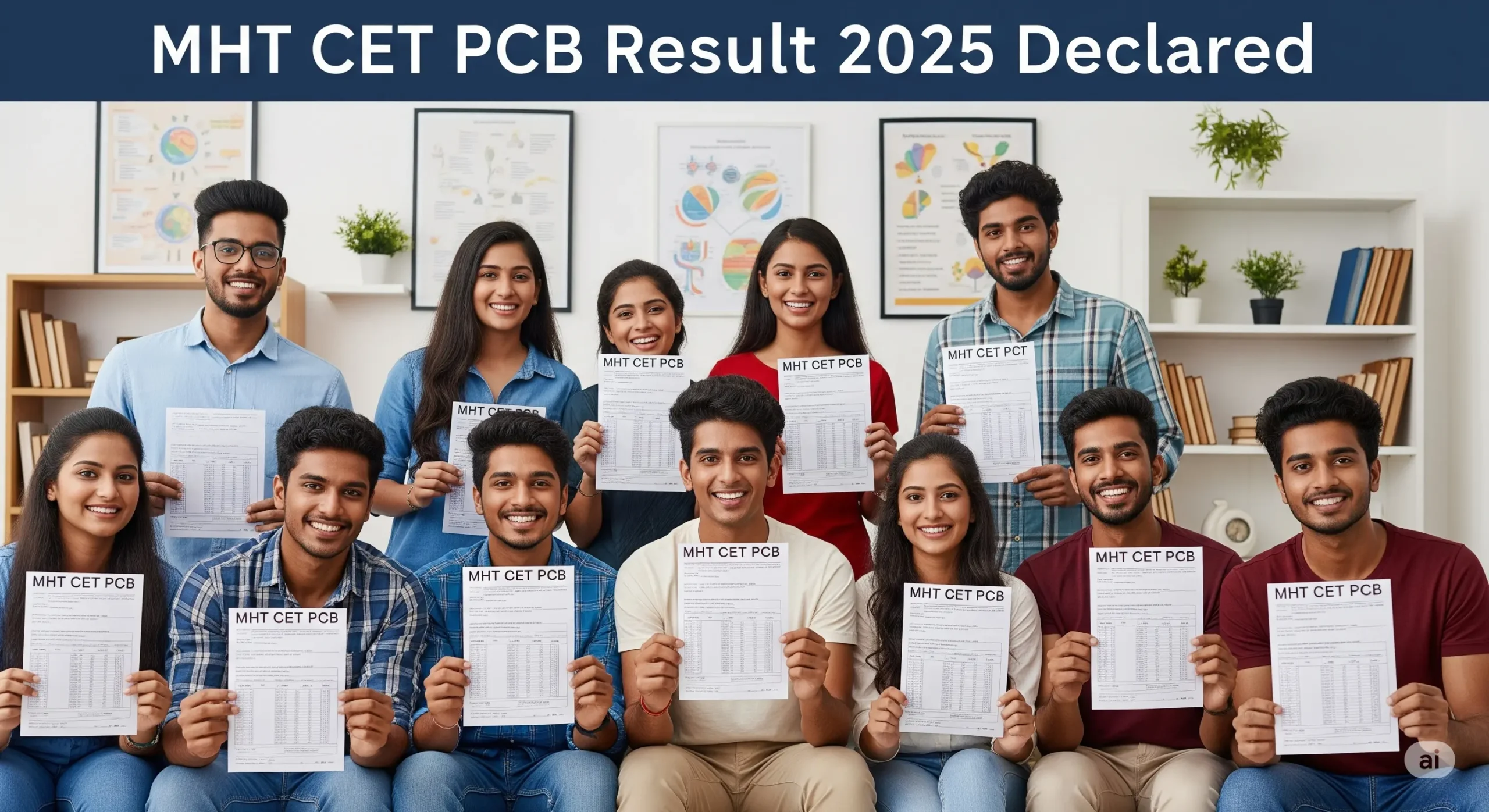 MHT CET PCB Result 2025