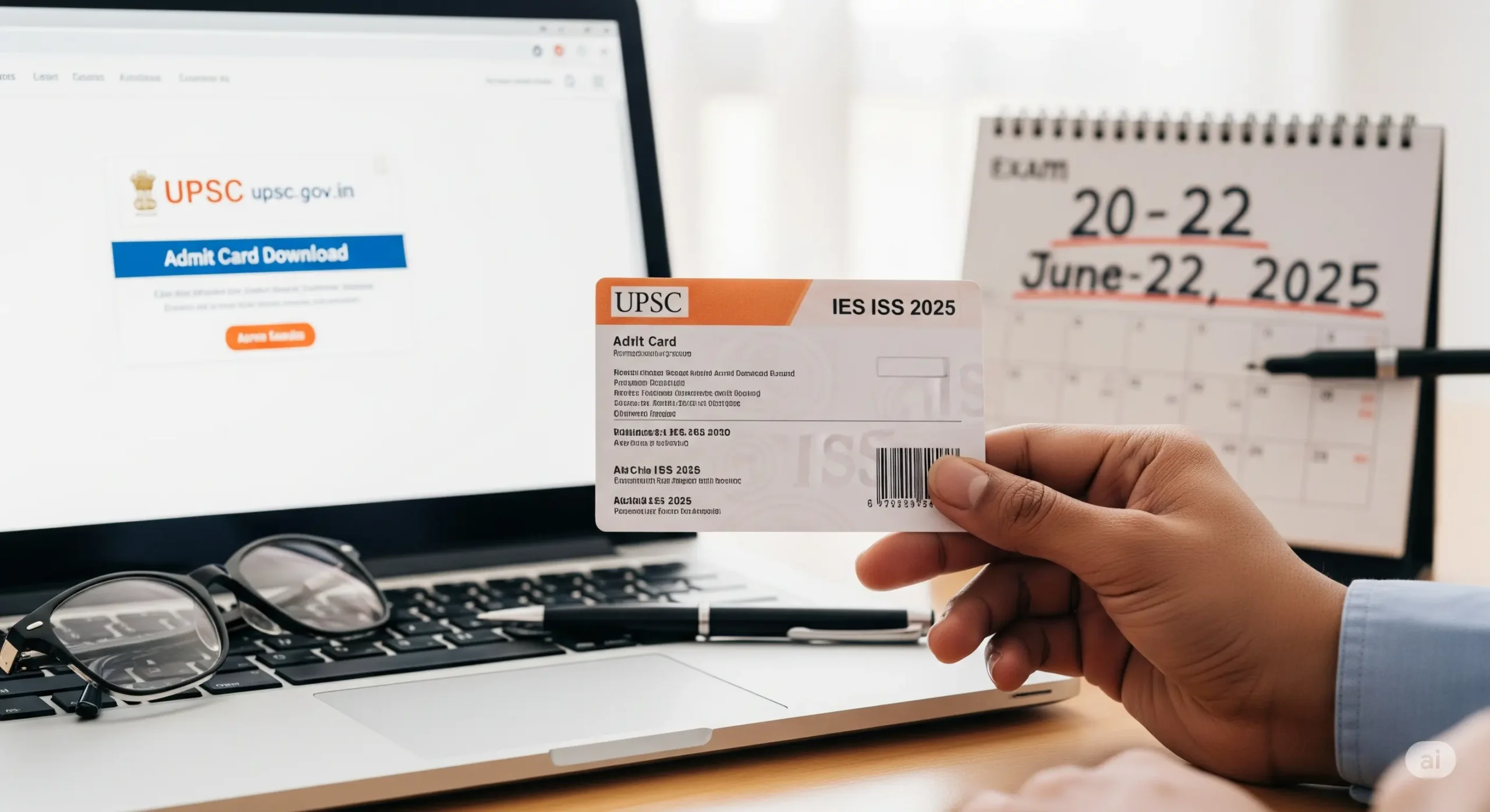 UPSC IES ISS Admit Card 2025 Released