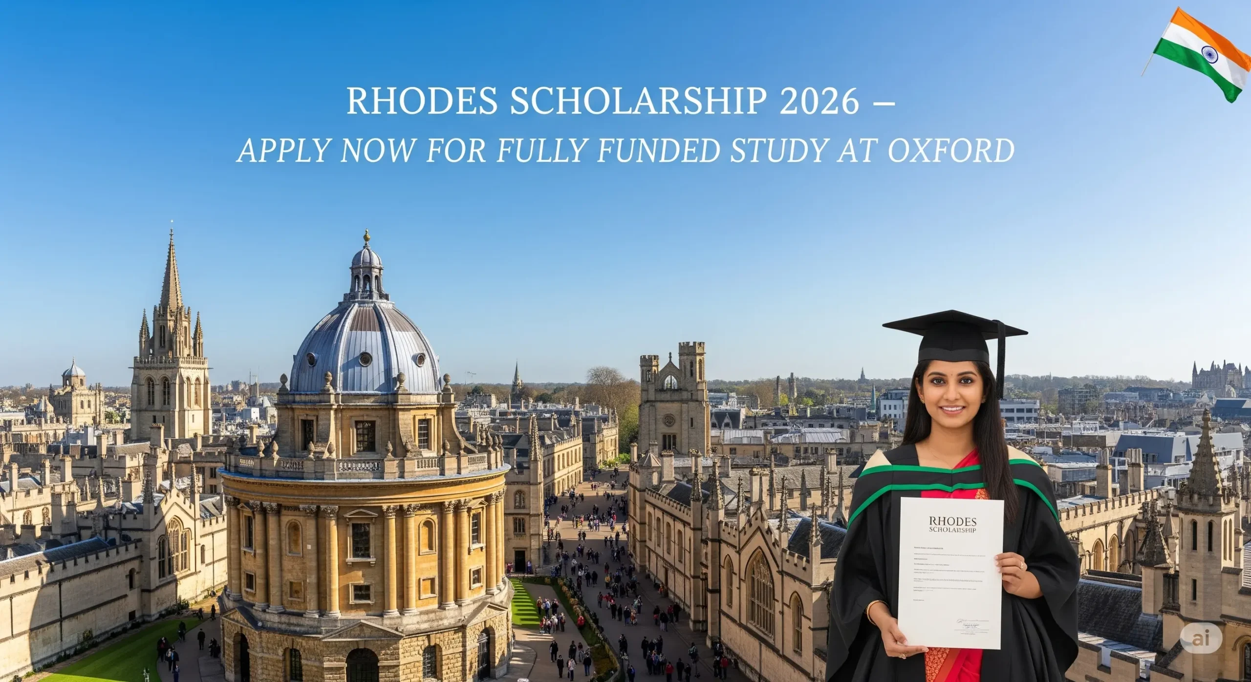 Rhodes Scholarship 2026 India