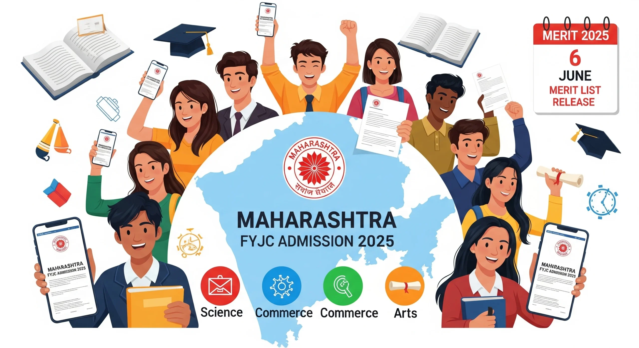 FYJC Admissions 2025 Merit List OUT