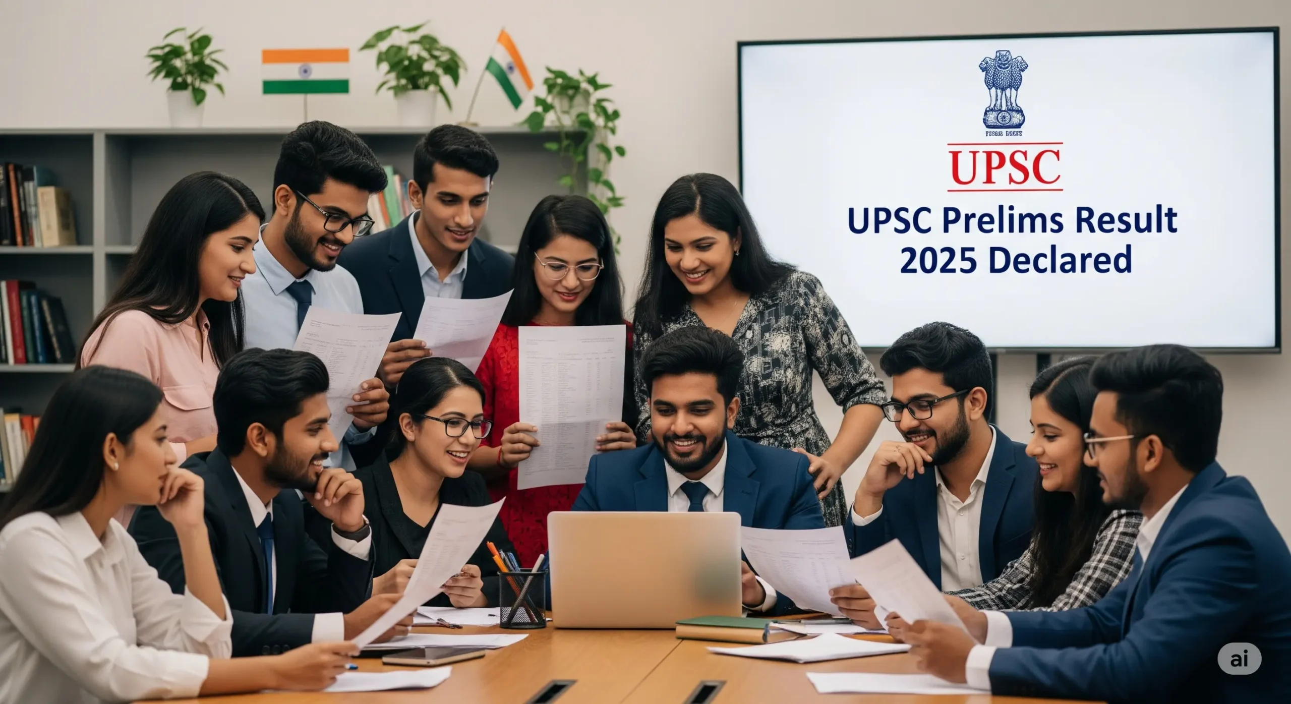 UPSC Prelims Result 2025 Declared
