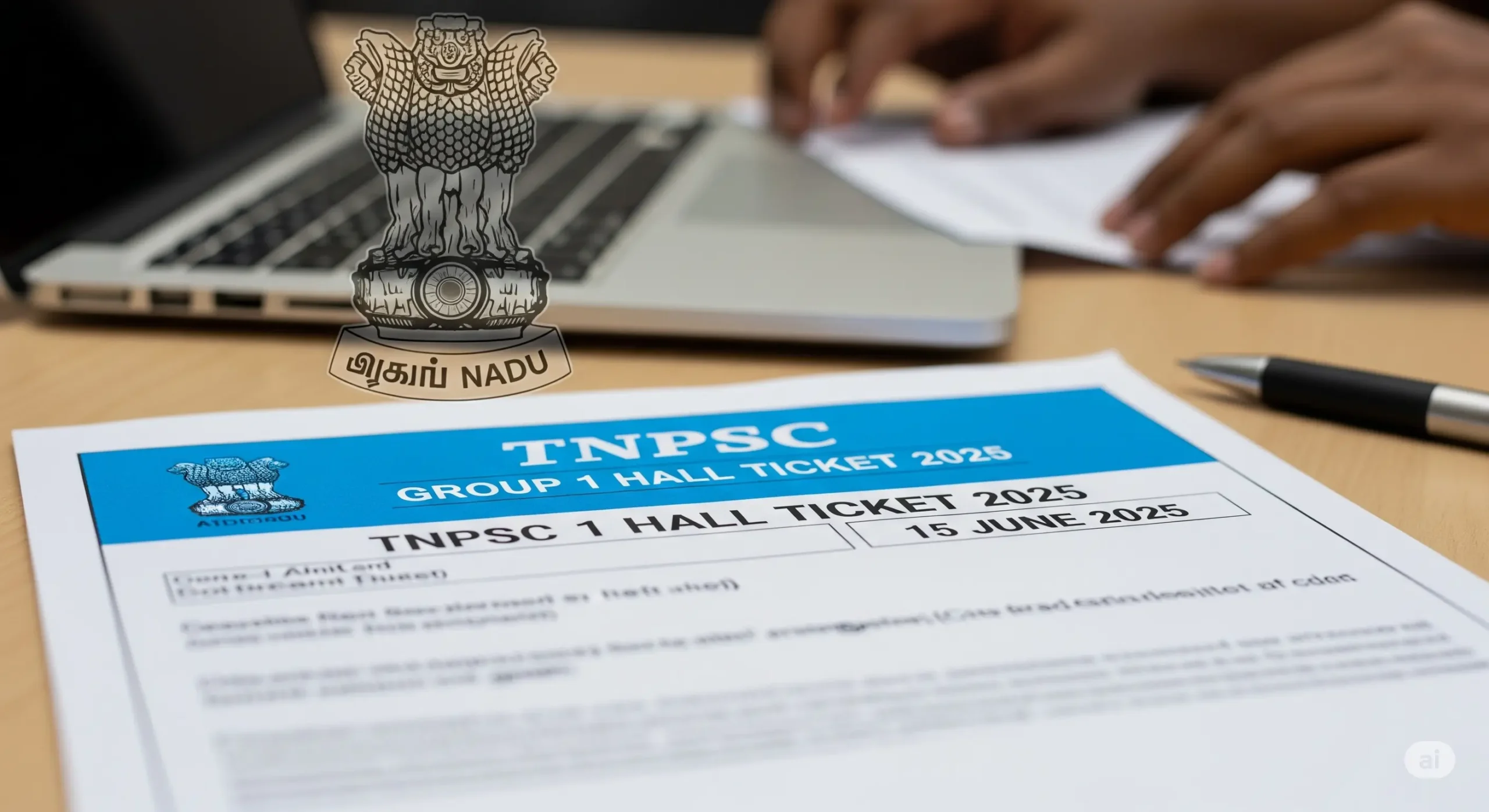 TNPSC Group 1 Prelims Hall Ticket 2025